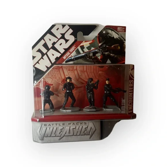 Star Wars Unleashed Battle Pack - Imperial Encounter Con Han Solo, Chewbacca E Tauntaun
